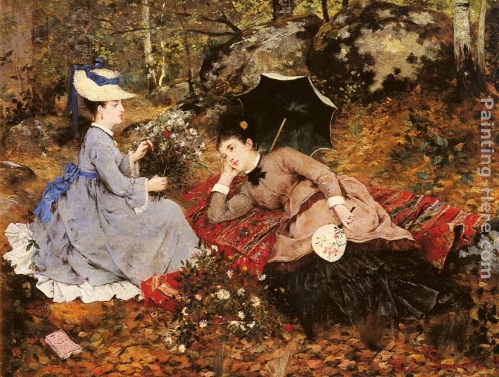 Noel Saunier A Lazy Afternoon